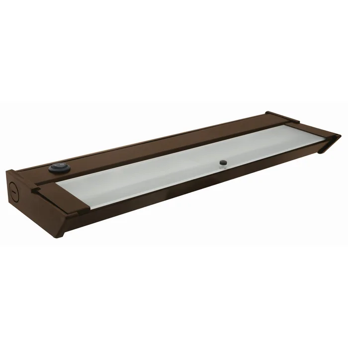Elco Lighting EUM32BZ 16″ Tansy LED Undercabinet Light, 120V, 7.2W, 450 Lumens, Triac/ELV Dimmable, 3000K, Bronze
