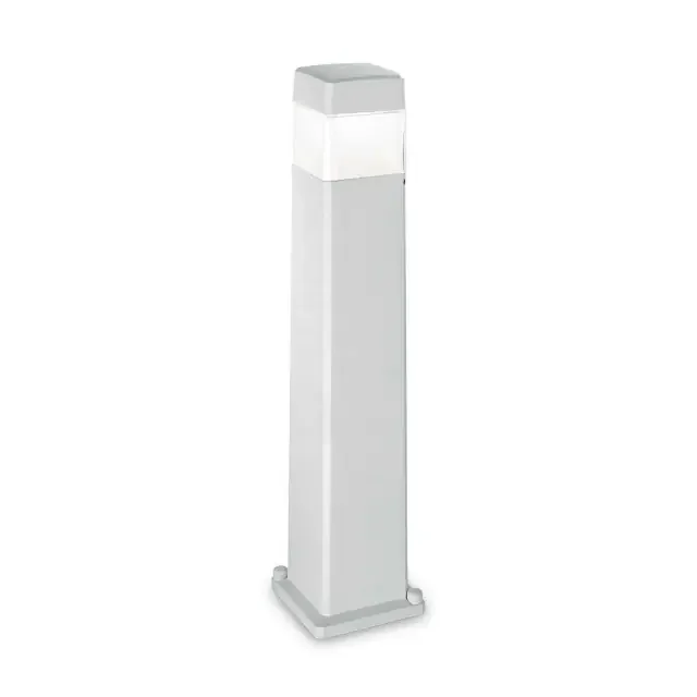 Elisa PT1 Grey with Transparent Diffuser Resin IP55 Bollard