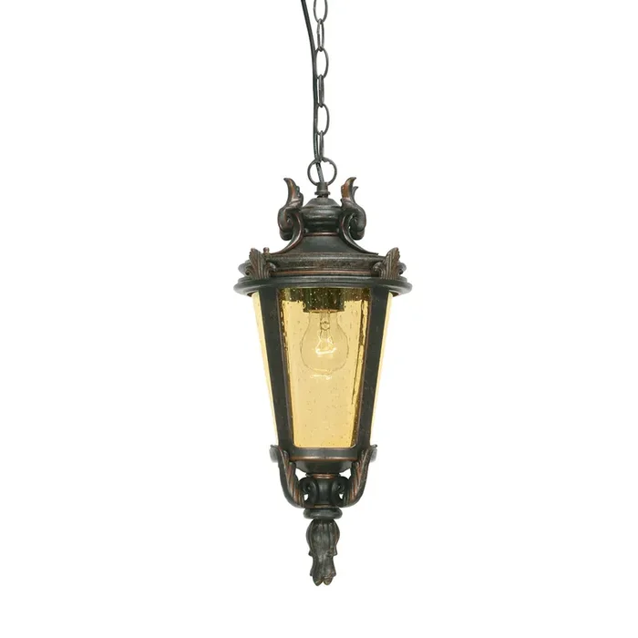Elstead Lighting BT8/M Baltimore Weathered Bronze Patina Medium Outdoor Porch Light