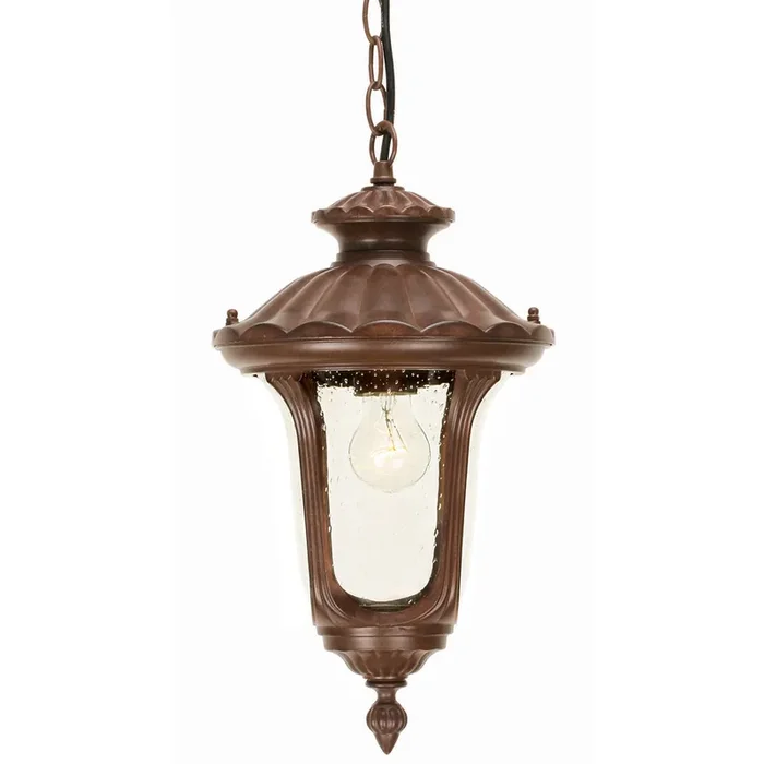 Elstead Lighting CC8/S Chicago Rusty Bronze Patina Small Outdoor Porch Light