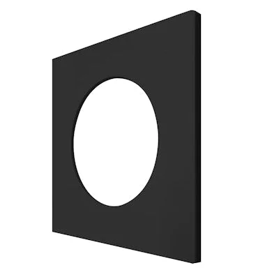 Envision DLJBX-2-TRIM-BL-S-SQ 2″ Black Smooth Square Trim