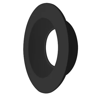 Envision DLJBX-4RG-TRIM-BLK-R 4″ Regressed Gimbal Black Round Trim