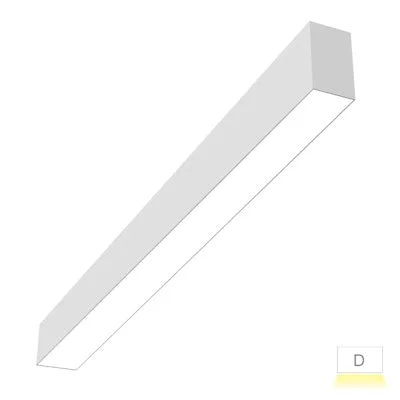 Envision LED-ALIN2-8FT-3P100-D-5CCT-WH-TML ARCY-LINE: 8′ Architectural Linear Fixture (Trimless) – White