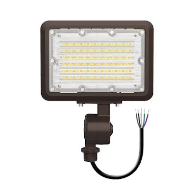 Envision LED-FL-30W-TRI-BZ-KNYK-PC, 120-277V, Mini Area Floodlights XS-Line – Bronze