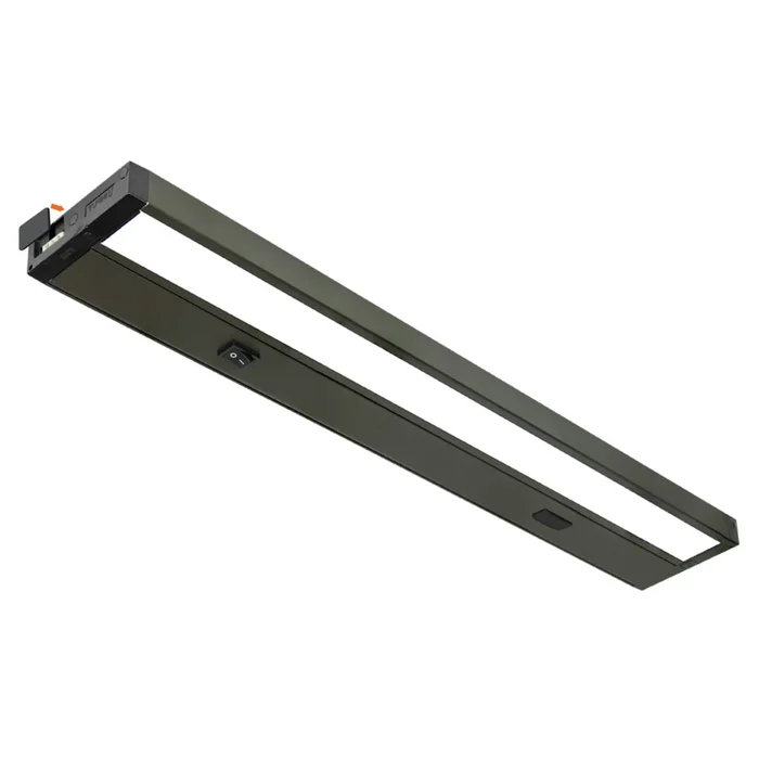 EnVision LED Lighting LED-UC-33I-15W-5CCT-BZ 33″ LED Undercabinet Bar, 120V, 15W, 1050 Lumens, Selectable CCT (27K/30K/35K/40K/50K), Bronze
