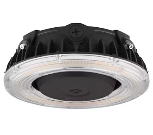 EnVisionLED LED-RCP-5P55W-TRI-BZ – Round Canopy: Slim-Line – 22/30/38.5/47/55W – 3-CCT 30/40/50K – 120-277V – Bronze