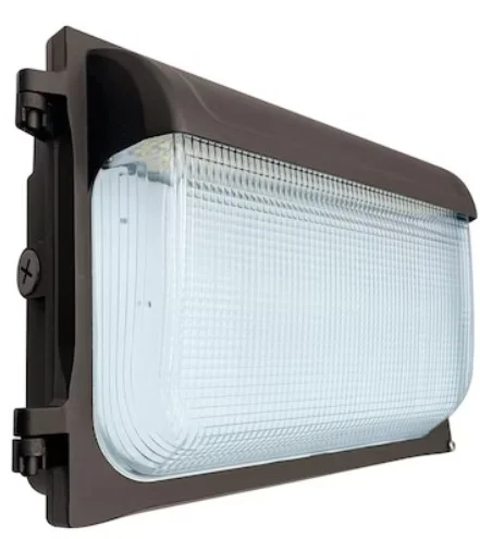 EnVisionLED LED-WPF-SL-3P120-TRI-BZ-HV-PC – SL-Line: Traditional Wall Pack – 3-Power Selectable 80/100/120W – 3-CCT 30/40/50K – 277-480V – Bronze
