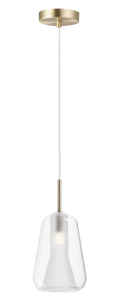 ET2 E10040-18SBR Deuce LED Pendant, Satin Brass