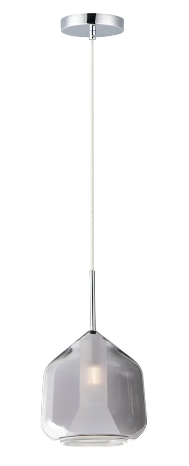 ET2 E10044-138PC Deuce LED Pendant, Polished Chrome