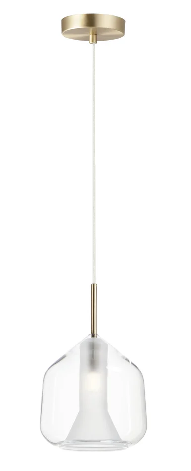 ET2 E10044-18SBR Deuce LED Pendant, Satin Brass