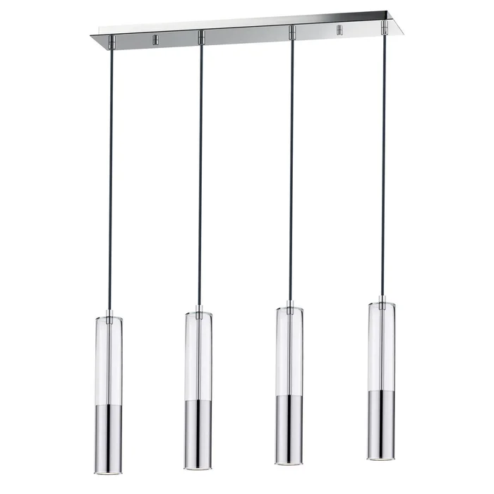 ET2 E11004-24PC Torch LED Linear Pendant, Polished Chrome