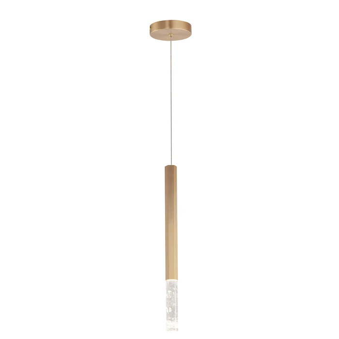 ET2 E11021-95GLD Diaphane LED Pendant, Gold