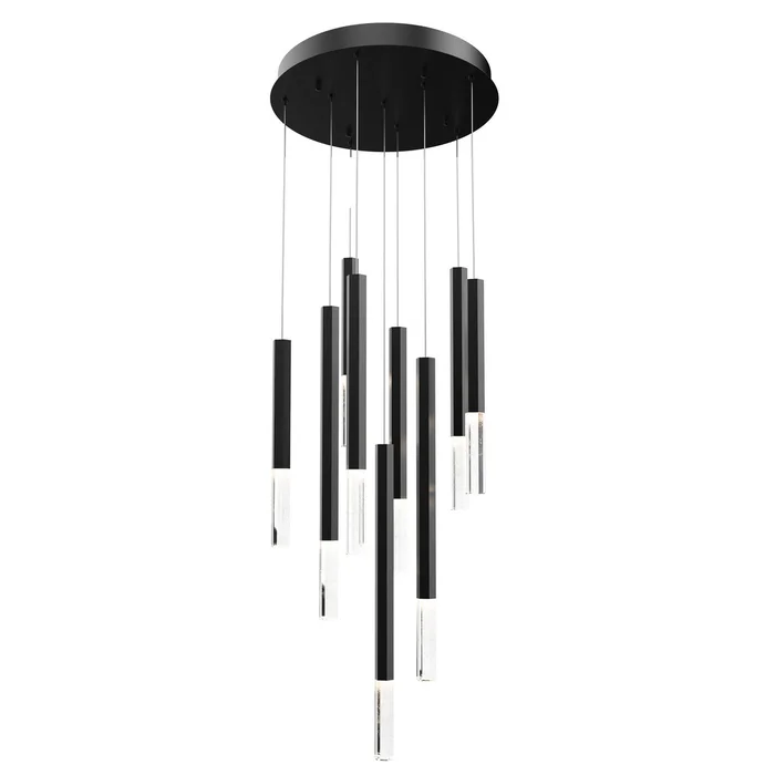 ET2 E11029-95BK Diaphane LED Pendant, Black