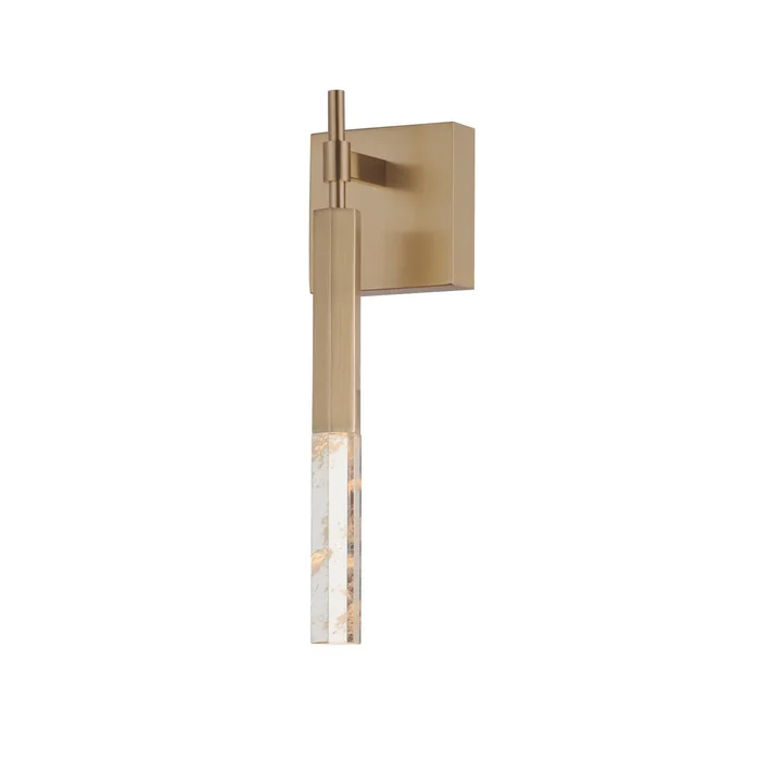 ET2 E11030-95GLD Diaphane LED Wall Sconce, Gold
