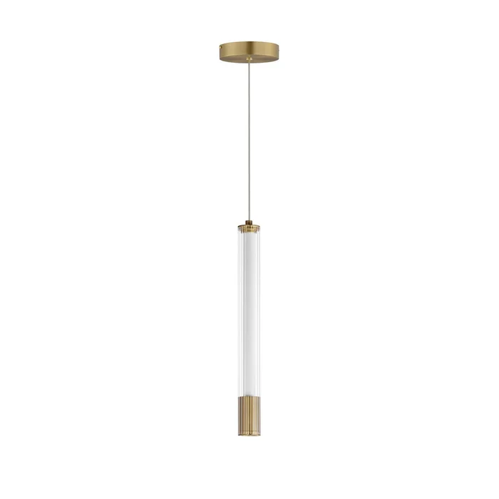 ET2 E11062-144NAB Cortex LED Pendant, Natural Aged Brass