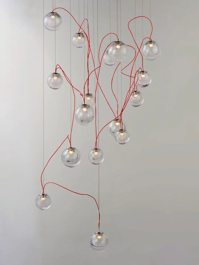 ET2 E20656-91PC Bobble LED Pendant, Polished Chrome