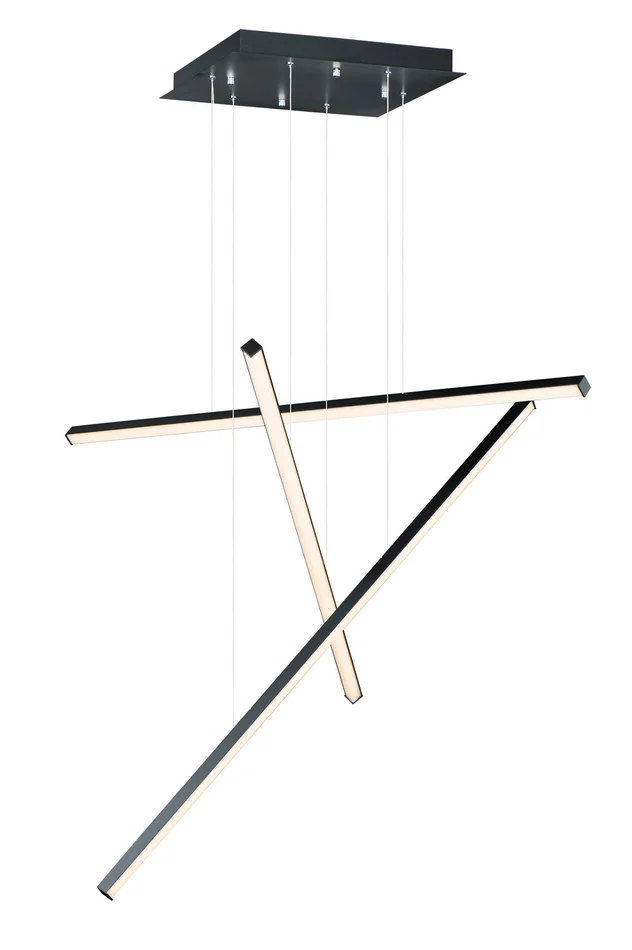 ET2 E21373-BK Hover LED Pendant, Black