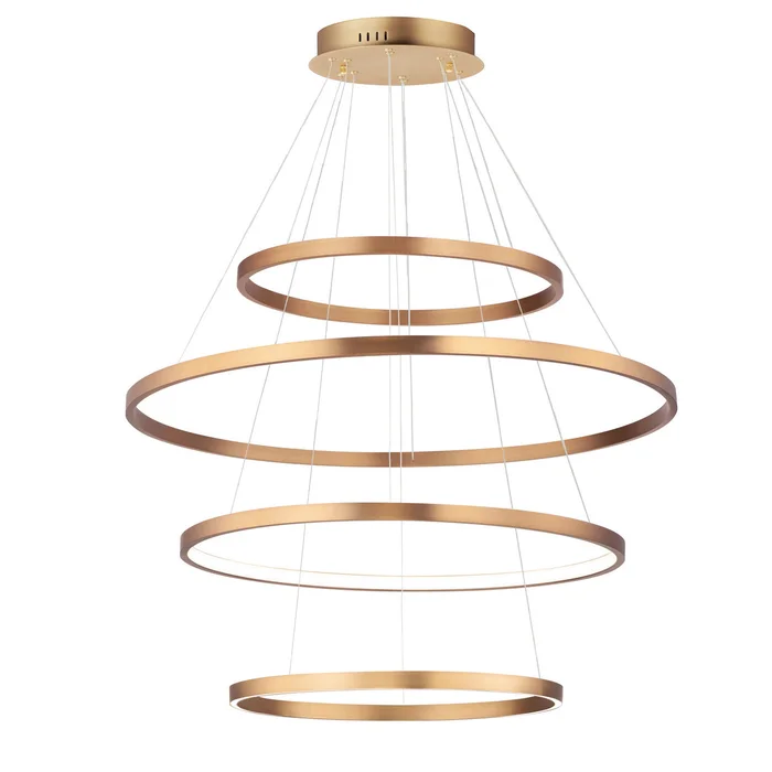 ET2 E22729-GLD Groove WiZ LED Pendant, Gold