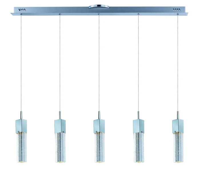 ET2 E22764-89PC Fizz III LED Pendant, Polished Chrome