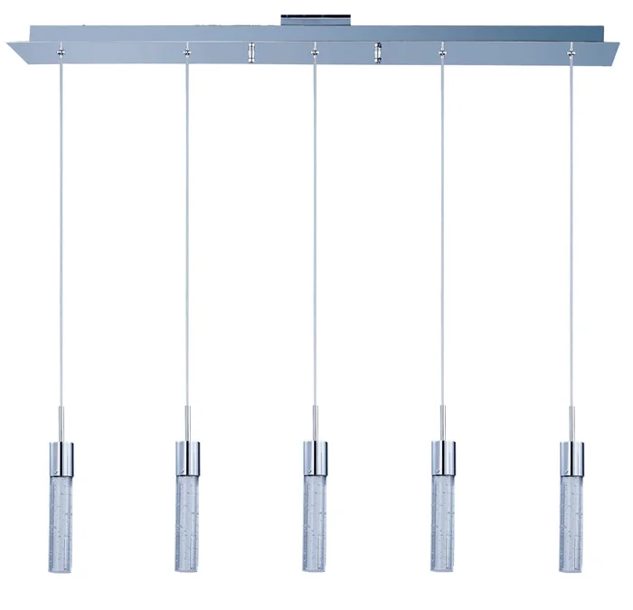 ET2 E22774-91PC Fizz IV LED Pendant, Polished Chrome