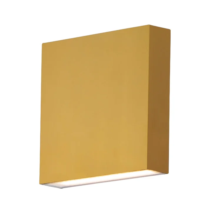 ET2 E23214-NAB Brik LED Outdoor Wall Sconce, Natural Aged Brass