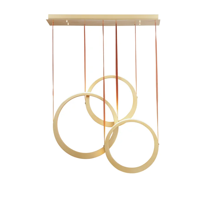 ET2 E24083-NAB Tether LED Pendant, Natural Aged Brass