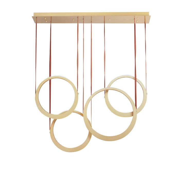 ET2 E24084-NAB Tether LED Pendant, Natural Aged Brass