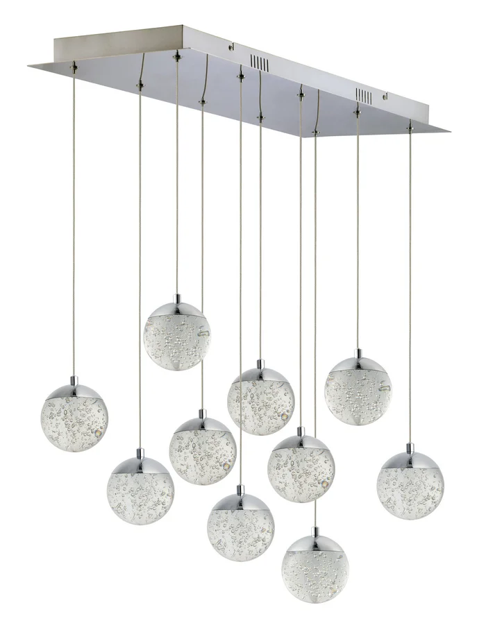 ET2 E24266-91PC Orb II LED Pendant, Polished Chrome