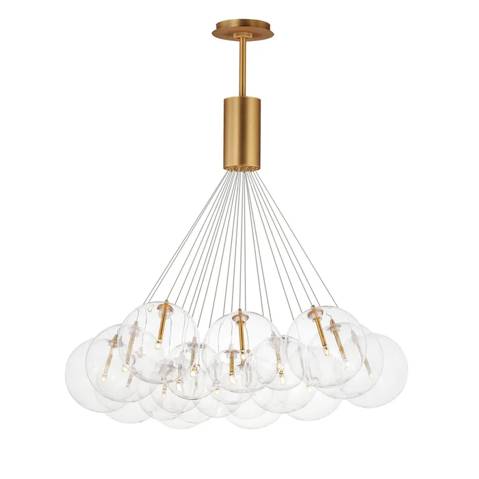ET2 E25088-18GLD Burst LED Pendant, Gold