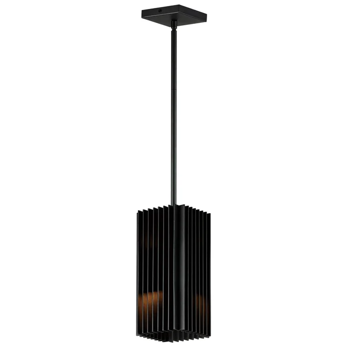 ET2 E30119-BK Rampart LED Outdoor Pendant, Black