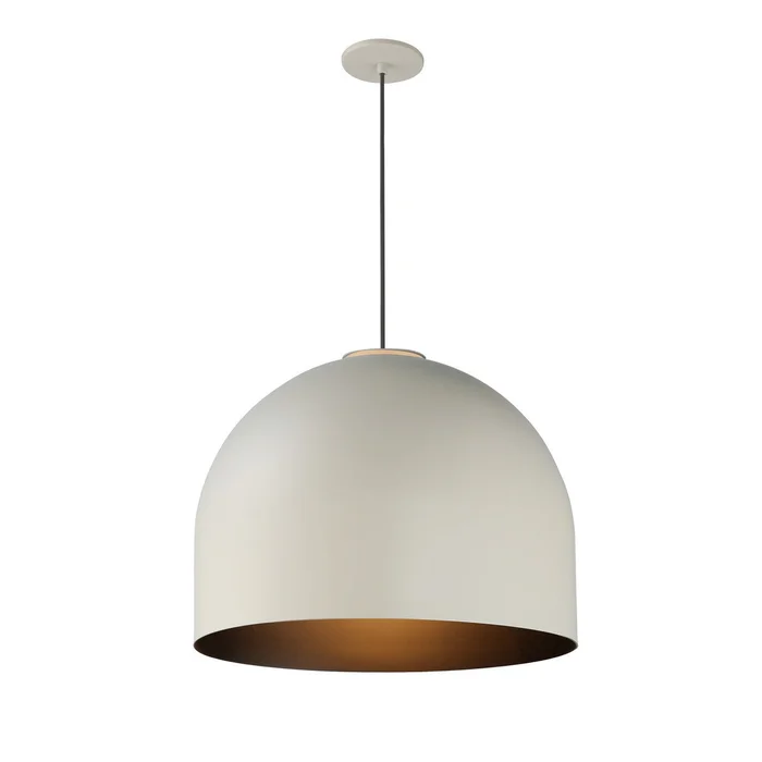 ET2 E34606-54GYBK Foster LED Pendant, Gray / Black