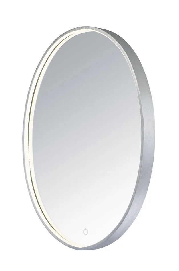 ET2 E42012-90AL Mirror LED Mirror, Brushed Aluminum