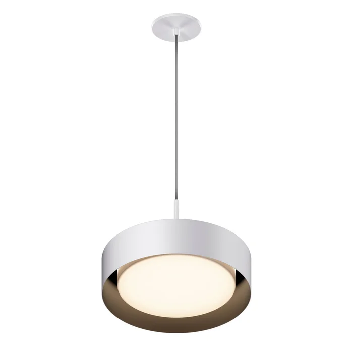 ET2 E51011-WTBK Echo LED Pendant, White / Black