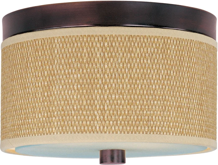 ET2 E95000-101OI Elements Two Light Flush Mount, Oil Rubbed Bronze