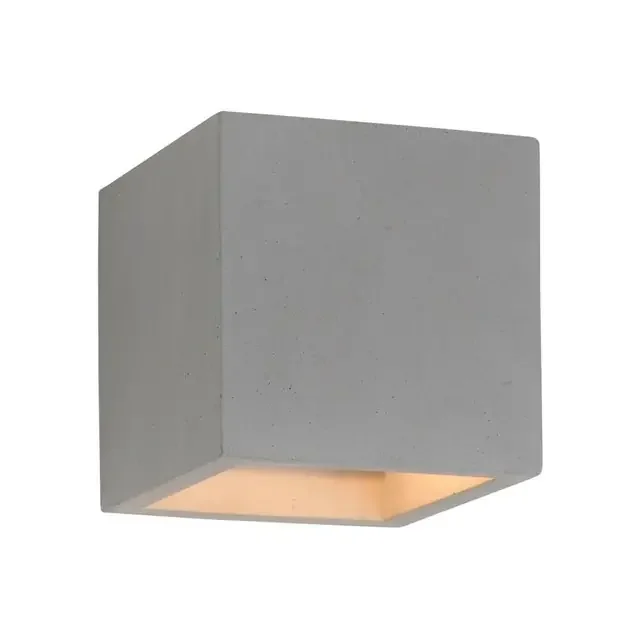 Eton Concrete Square Up Down Wall Light