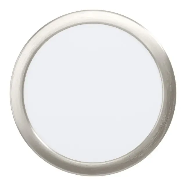 Feuva-Z Satin NIckel with Remote Controlled Colour Changing Round 21.6cm IP44 LED Recessed Light