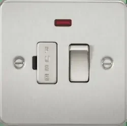 Flat Plate Switched Fuse Spur With Neon