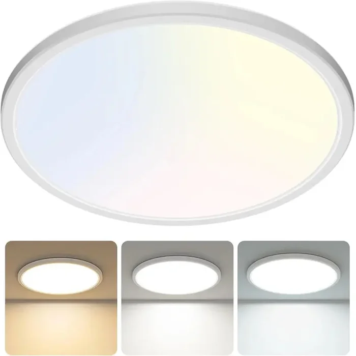 Flush mount Dimmable LED Ceiling Light 24W