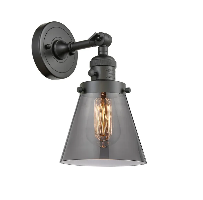 Franklin Restoration LED Wall Sconce in Oil Rubbed Bronze (405|203SW-OB-G63-LED)