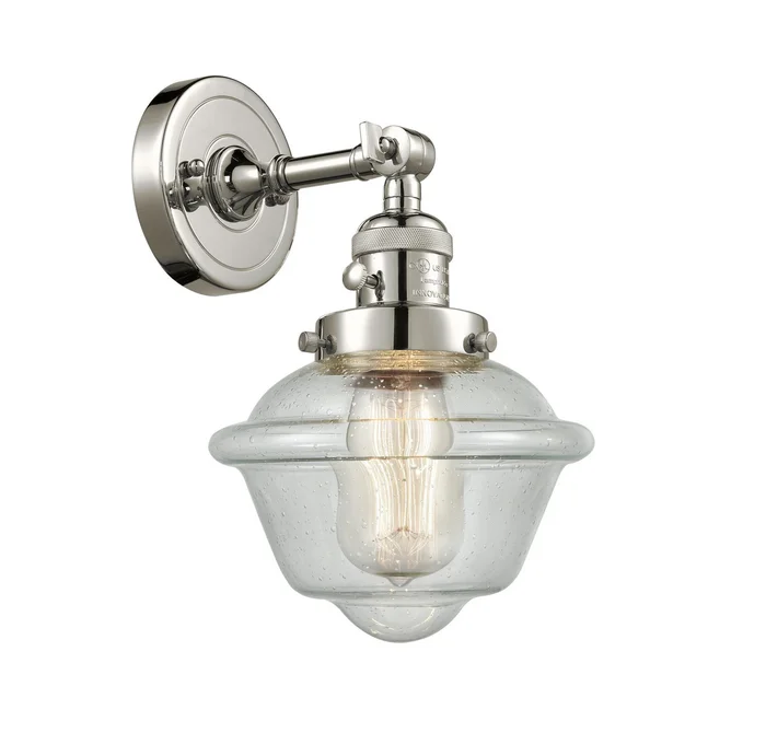 Franklin Restoration LED Wall Sconce in Polished Nickel (405|203SW-PN-G534-LED)