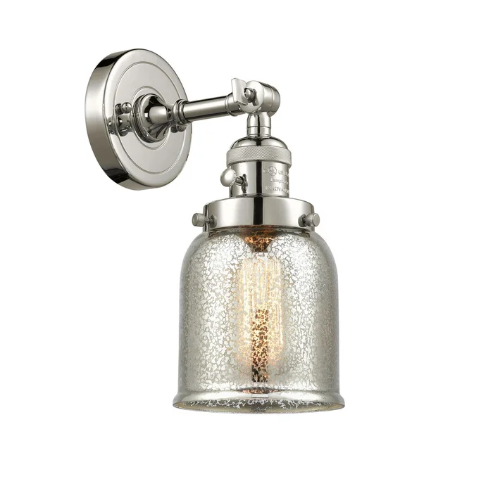 Franklin Restoration LED Wall Sconce in Polished Nickel (405|203SW-PN-G58-LED)