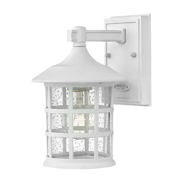 Freeport White 16cm IP44 Wall Light
