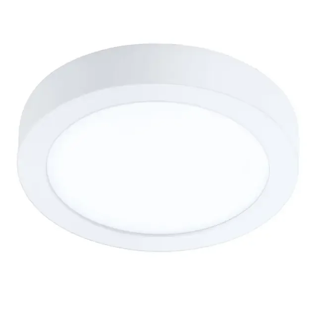 Fueva-Z White with Remote Control Round IP44 LED Flush Ceiling Light