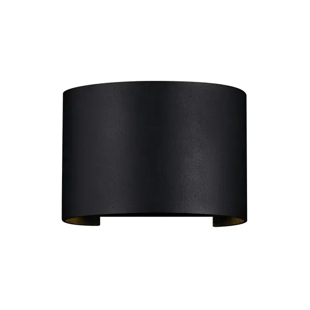 Fulton Black Curve IP54 LED Wall Light