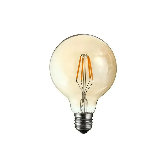 G80 E27 4W Edison Dimmable LED Bulb – Vintage Amber – Warm White