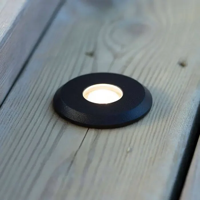 Garden 24V LED Ground Light – Black – Online Lighting