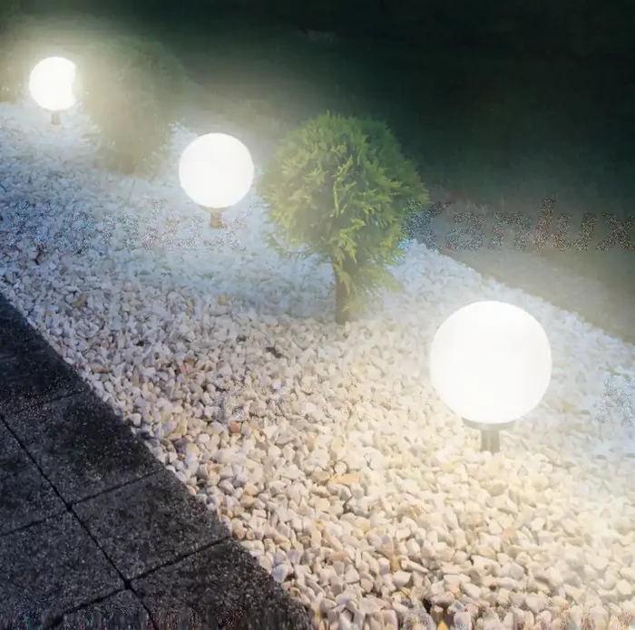 Garden Party Light – White round IP44 – 47cm diameter (1473IDA47)