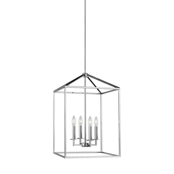 Generation Lighting 5115004EN-05 Perryton Four Light Hall / Foyer, Chrome