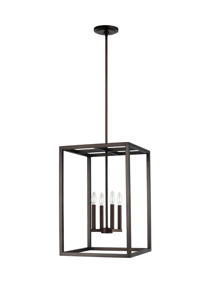 Generation Lighting 5134504EN-710 Moffet Street Four Light Hall / Foyer, Bronze