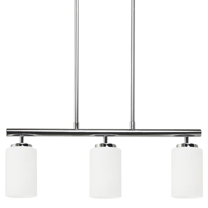 Generation Lighting 66160EN3-05 Oslo Three Light Island Pendant, Chrome
